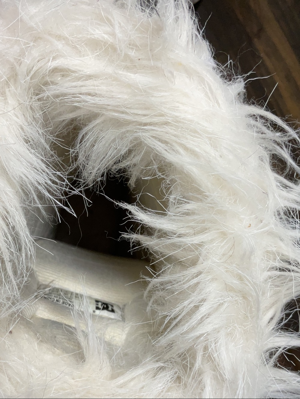 Vintage DC Chalet 2.0 SE Fur Rhinestone Logo Snow Boots Sz 9 Y2K White - Picture 13 of 14